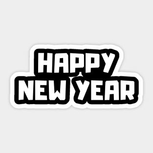 Happy New Year Sticker